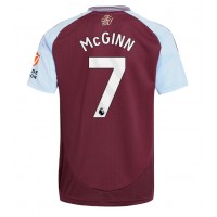 Camiseta Aston Villa John McGinn #7 Primera Equipación Replica 2024-25 mangas cortas